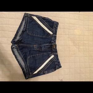 Free People Jean shorts